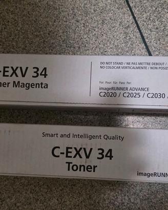Toner originali Canon C-EXV 34 (MAGENTA)