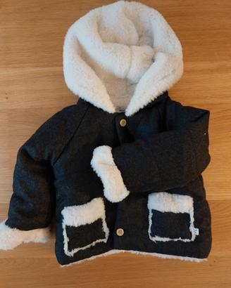 cappotto Absorba con pelo