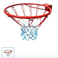 CANESTRO BASKET da Muro in Ferro con Rete in Nylon