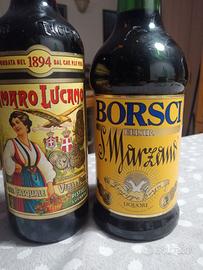 Amaro Lucano + Borsci San Marzano vintage