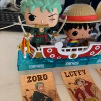 Funko Barca completa kinder One Piece