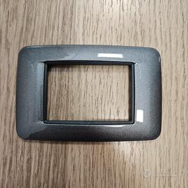 Placca Eikon Round 20683.09 Grigio Atlantic Metal