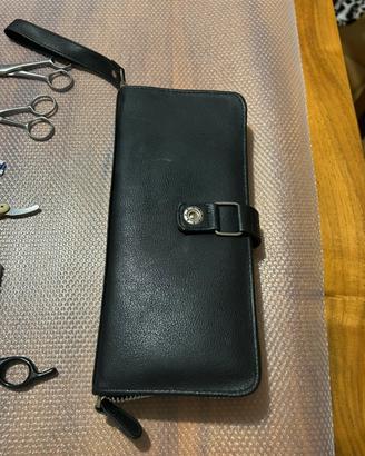 Borsa in pelle nera