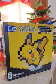 Pixel Pikachu Mega