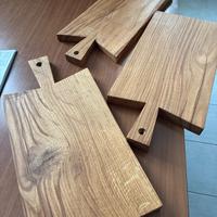 Taglieri in legno di rovere