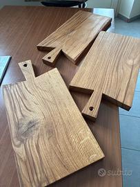 Taglieri in legno di rovere