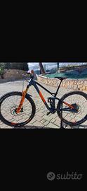 Bici cube stereo enduro