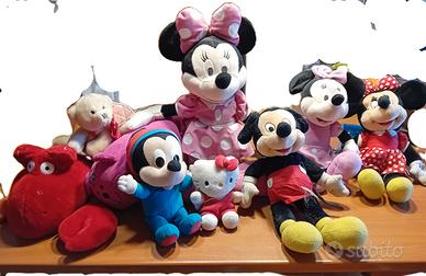 Peluche disney topolino minnie smarties