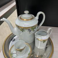 Vassoio Alessi piu tazzacteiera e lattiera Limoges