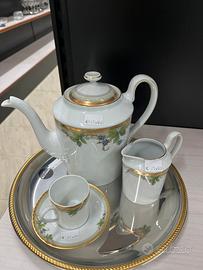 Vassoio Alessi piu tazzacteiera e lattiera Limoges