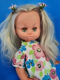 Bambola vintage doll anni 60 tipo furga ZZ EFFE
