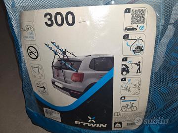 Portabiciclette Decathlon Btwin 300