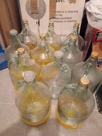 10 BOCCIONI IN VETRO DA 5lt