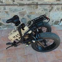 Bici elettrica pieghevole 20' fat
