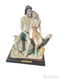 Statua in porcellana Capodimonte Valentino