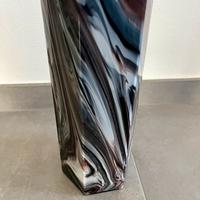 Vaso vetro murano vintage marmorizzato