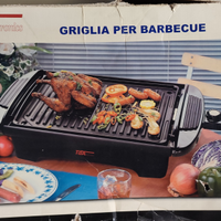 Bistecchiera elettrica/barbecue