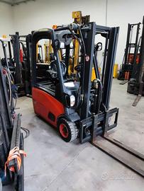 Carrello elevatore elettrico 1400kg Linde