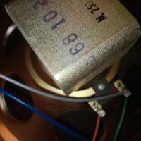 Coppia diffusori vintage in legno Davoli Krundaal