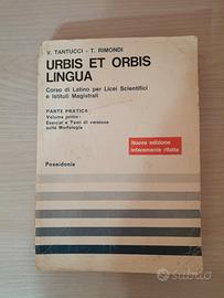 Libro "Urbis et Orbis lingua" - Tantucci - 1977.