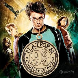 Harry potter collana binario 9 3/4