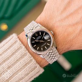 Rolex Datejust 36 Black_126234_Jubilee_Full Set