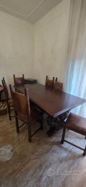 Sala completa, credenza, tavolo e 6 sedie