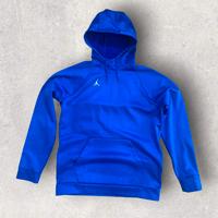 Felpa con cappuccio blu