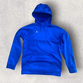 Felpa con cappuccio blu