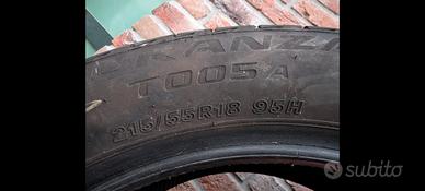gomme 215/55 r18