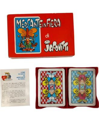 Jacovitti Mercante in fiera carte sigillate gioco