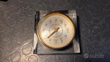 Orologio gadget omino goccia Esso 1960