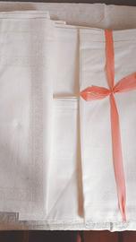 Set tovaglia in fiandra di lino