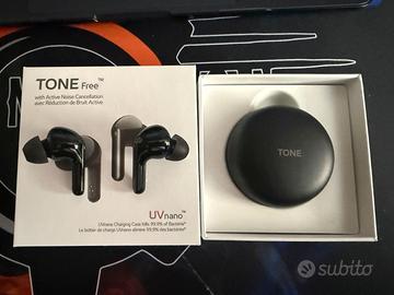 Auricolari LG TONE Free con cancellazione rumore