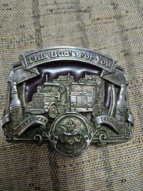fibbia cintura Budweiser 