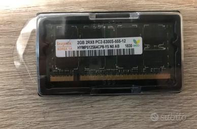 RAM Hynix2 GB DDR2 SODIMM PC2-5300 6400- 667MHz