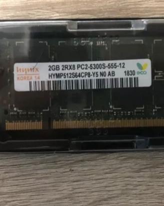 RAM Hynix2 GB DDR2 SODIMM PC2-5300 6400- 667MHz
