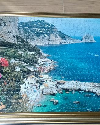 Quadri con puzzle con cornici 