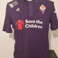 Maglia Fiorentina indossata " Special patch"