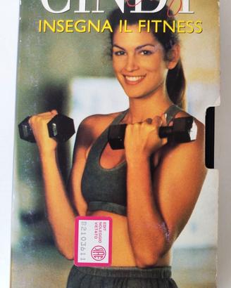 CINDY CRAWFORD INSEGNA IL FITNESS 4 - VHS CASSETTA
