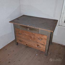 Mobile officina vintage in legno
