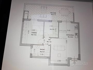 VENDITA APPARTAMENTO 60mq 3 piano con ascensore