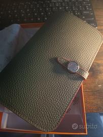 Portafoglio donna hermes dogon