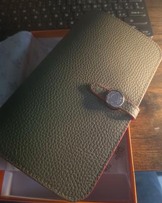 Portafoglio donna hermes dogon