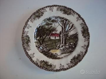 Piatto made in England Johnson Bros ,anni '50 .