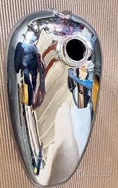 Serbaoio vintage cromato Royal Enfield