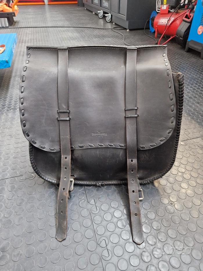 Borse Moto Custom Borse Westernbull BORSA IN CUOIO MARCA