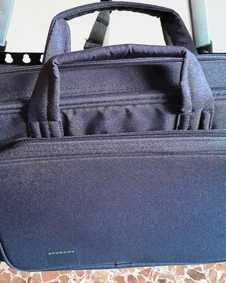 Borsa Porta PC Tucano - Blu Navy + Custodia Mouse