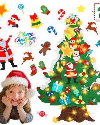 FIFlying Albero di Natale in feltro bambini