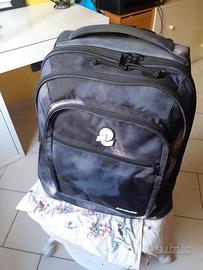 Invicta Trolley Scuola Benin, Blu, 2 in 1, con Spa